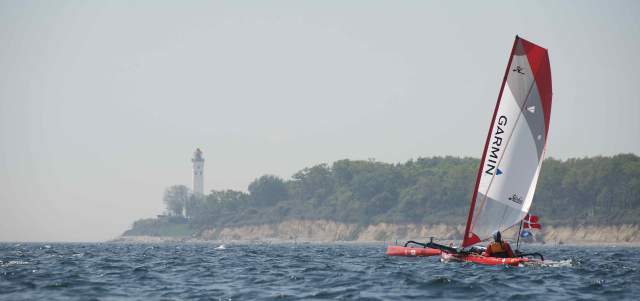 Vores først store kryds over en trafikeret sejlrenne, Lolland til Langeland gik fint / Our first big crossing with lots of big ships when very well! 