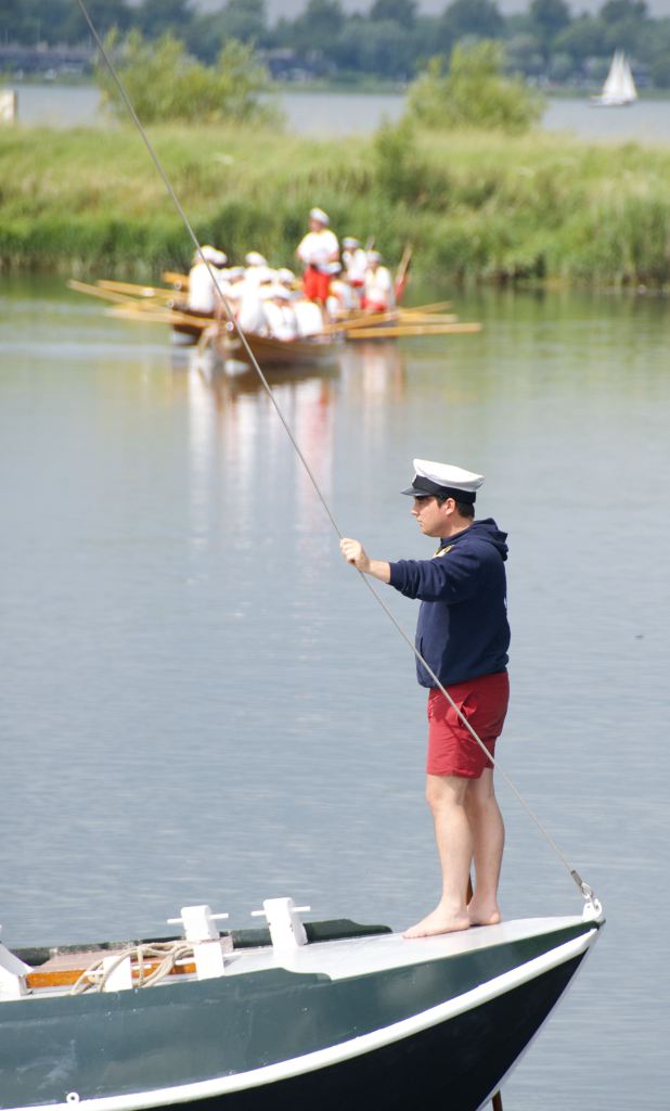 Der var søspejder fra Belgien begge dag i vores camp / Boyscjouts from Belgium was in our camp both days.