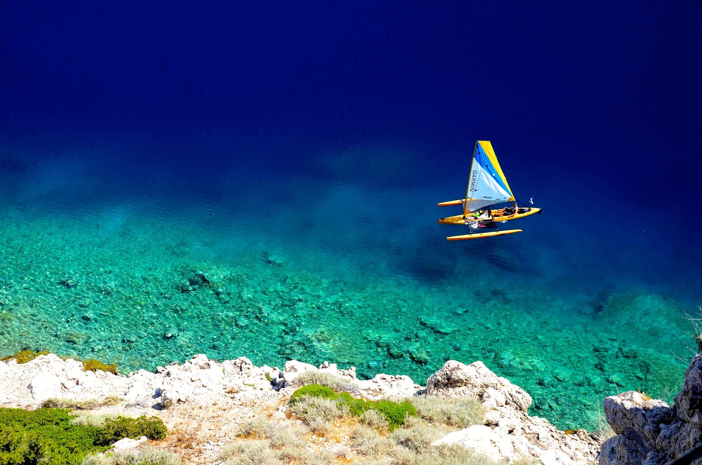 Clear water in Greece 1