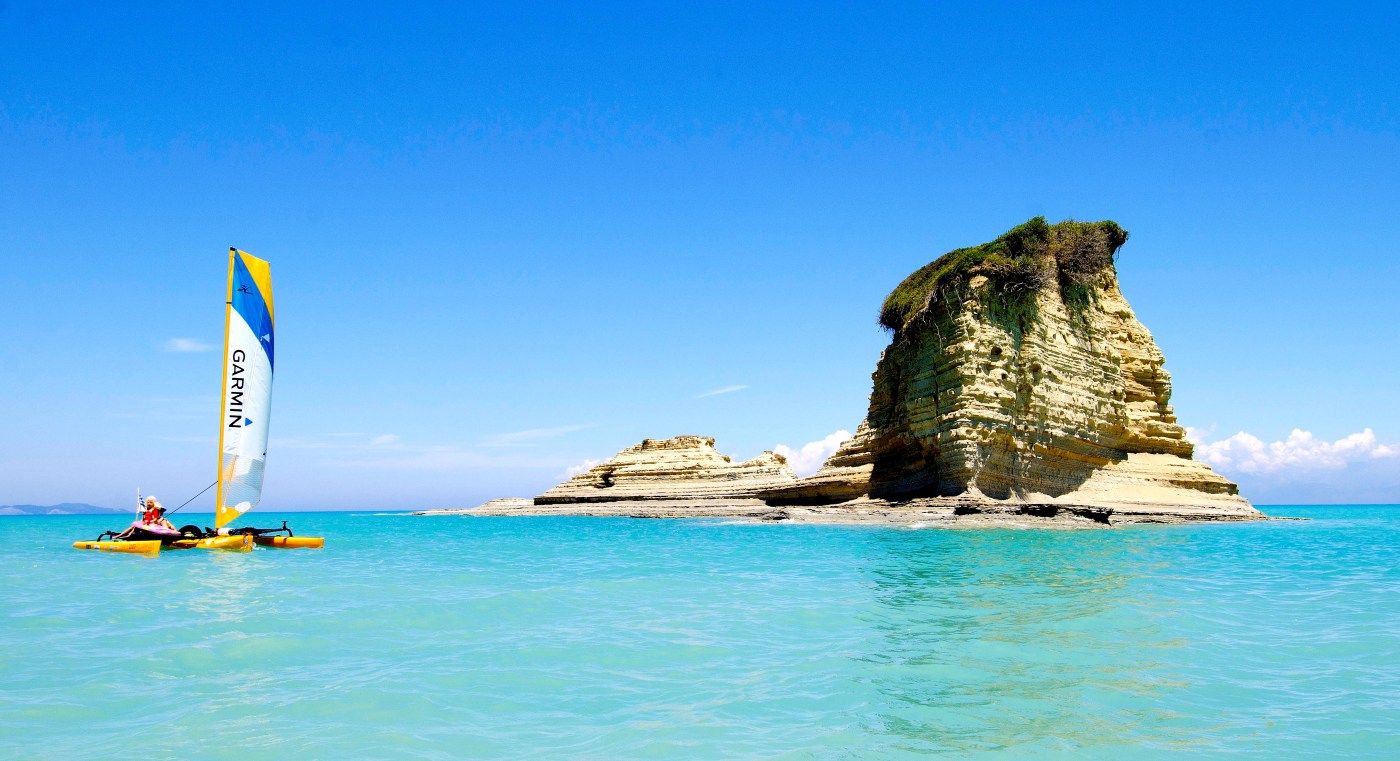 Island jumping in Greece